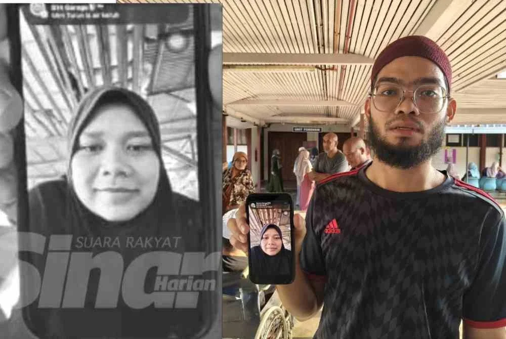 Suami kepada seorang pelajar praktikal terkejut apabila melihat tubuh isterinya terbaring kaku tidak bernyawa berhampiran sebuah paip di kolam ternakan dipercayai akibat renjatan elektrik.