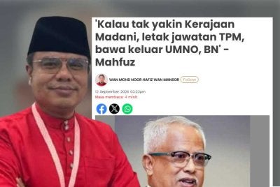 Syed Mohd Johan Rizal berkata, Mahfuz sepatutnya tidak sibuk menentukan masa depan UMNO sebaliknya memberi tumpuan memperkukuhkan parti sendiri.