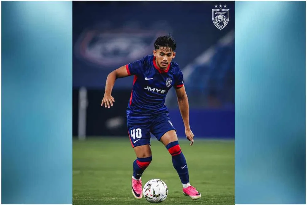 Daniesh melalui proses yang panjang dalam sistem pembangunan bola sepak sebelum namanya muncul bersama skuad utama JDT. - FOTO: FB Johor Southern Tigers