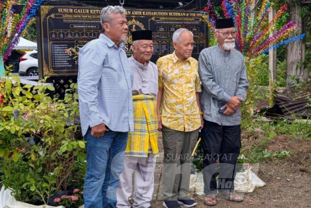 Waris Tok Diman yang bersama-sama mengeratkan silaturahim keluarga mereka.