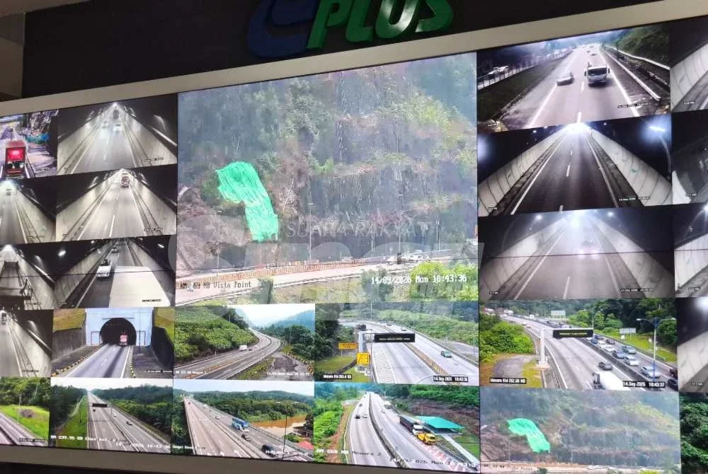 Pemantauan 24 jam turut dilaksanakan melalui CCTV, rondaan PLUSRonda serta penilaian berterusan oleh pakar geoteknikal bagi memastikan keselamatan pengguna kekal terjamin.