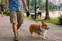 Isu anjing menjadi topik kontroversi agama di Malaysia baru-baru ini. - Imej janaan AI 
