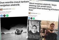 TNB menzahirkan dukacita dan simpati kepada keluarga dua mangsa yang terlibat dalam insiden renjatan elektrik di sebuah kolam ikan di Air Tawar, di Kuala Besut, pada Ahad.
