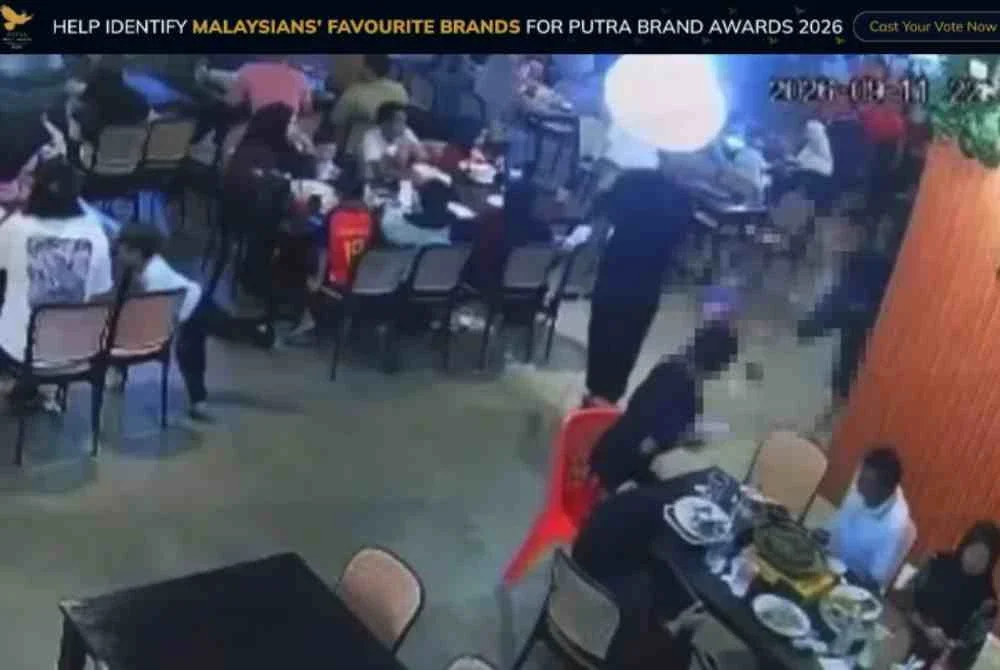 Rakaman video tular di media sosial.