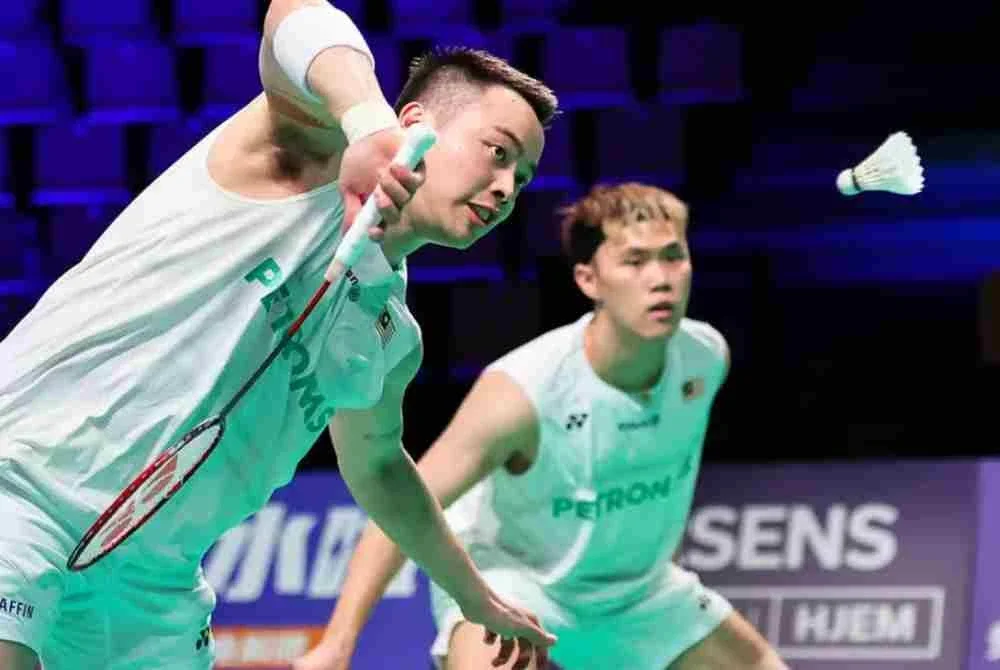 Aaron (kiri) dan Kai Wun selesa tampil sebagai 'underdog' dalam saingan Sukan Asia Aichi-Nagoya bermula Sabtu ini. Foto: Agensi