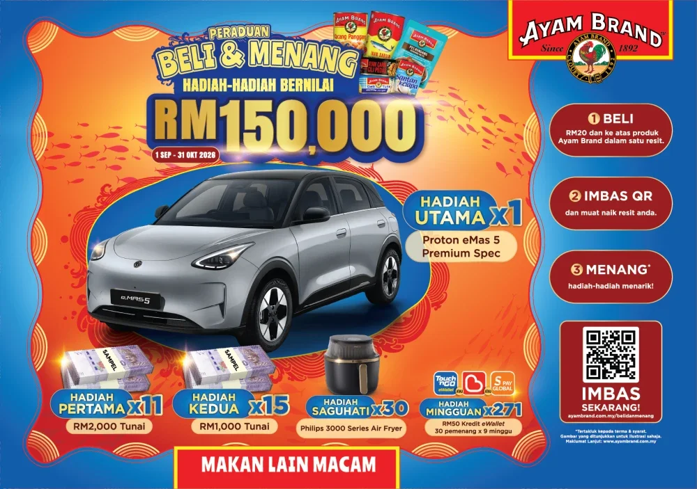 Ayam Brand™ perkenal dua variasi baharu kegemaran rakyat Malaysia Ayam Brand™ perkenal dua variasi baharu kegemaran rakyat Malaysia