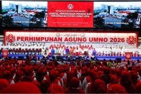 Perhimpunan Agung UMNO 2026 di Dewan Merdeka, Pusat Dagangan Dunia Kuala Lumpur.