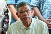 Saifuddin Nasution. Foto: Bernama