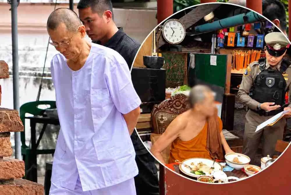 Phra Wachirayan Wi atau Luang Pho Atichot Dhammavaro menjadi bekas sami terbaharu berdepan dakwaan penyelewengan dana kuil berjumlah RM11.3 juta selepas ditahan pada minggu lalu.