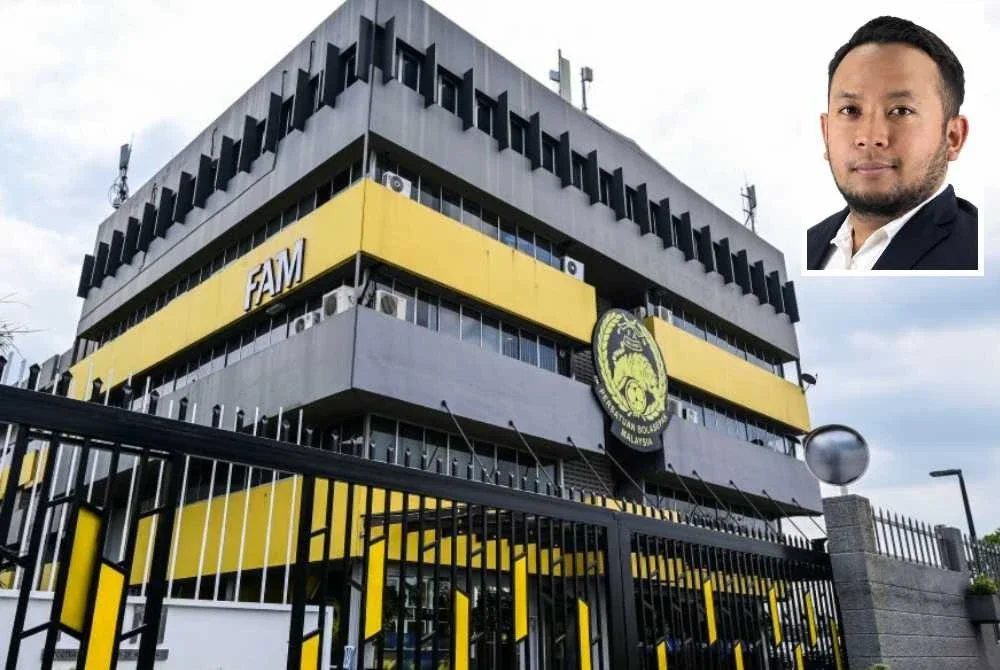 FAM perlu memahami dengan lebih dekat realiti operasi kelab merangkumi kewangan, komersial, infrastruktur, pembangunan pemain dan pengurusan penyokong. Gambar kecil: Faliq 