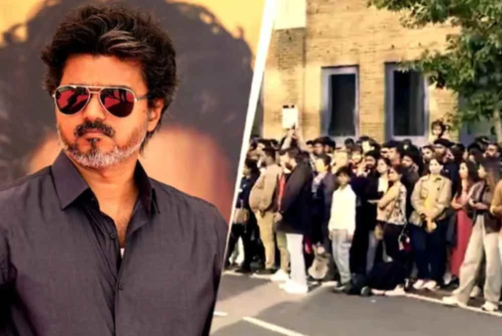 Vijay, kini berada di United Kingdom mengetuai delegasi kerajaan negeri itu dalam misi menarik pelaburan, bertujuan menggalakkan pelabur global menanam modal di Tamil Nadu. Foto: PTI