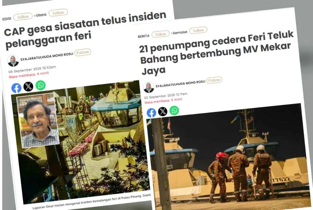 Laporan Sinar Harian.