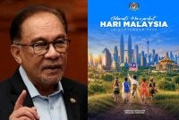 Hantaran di Facebook Anwar bersempena dengan sambutan Hari Malaysia.