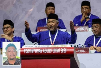 Ahmad Zahid dijangka tidak mengulangi episod No Anwar, No DAP dengan membelakangi pendirian yang dizahirkan pada PAU 2026. Gambar kecil: Ariff Aizuddin