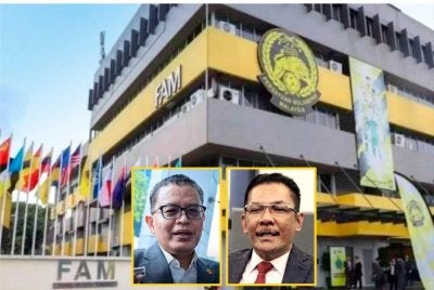 Tumpuan komuniti bola sepak negara pada Kongres Luar Biasa FAM terarah kepada persaingan dua penjuru antara Shahril Mokhtar (kiri) dan Ab Ghani Hassan (kanan).