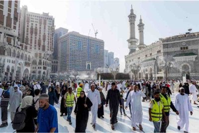 Konsulat Jeneral Malaysia di Jeddah menasihatkan rakyat Malaysia supaya mengambil langkah keselamatan sewajarnya sebaik menerima amaran kecemasan. Foto AFP