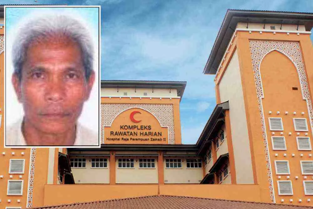 Waris Mat Ali dikesan bagi pengurusan tututan jenazah.