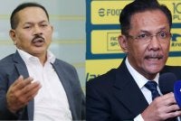 Nur Azmi (kiri) dan Ab Ghani