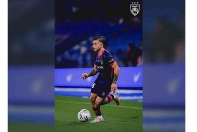 Hidalgo berpeluang mewakili Malaysia selepas mendapat pengesahan daripada FIFA. Foto: FB Johor Southern Tigers.