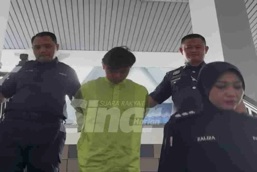Tertuduh mengaku tidak bersalah terhadap pertuduhan ke atasnya. Foto: Sinar.