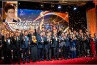 Para penerima anugerah jenama terbaik sempena ulang tahun The Brand Laureate. Gambar kecil: Kezy Chong