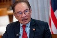 Anwar mempengerusikan Mesyuarat Majlis Presiden Pakatan Harapan di Bangunan Perdana Putra, Putrajaya pada Jumaat. 