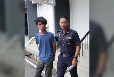 Remaja ditahan selepas disyaki menikam adik iparnya dalam kehadian di Taman Desa Sri Banang, Minyak Beku, Batu Pahat.
