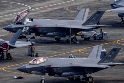 Urus niaga kira-kira 48 jet pejuang halimunan F-35 itu menjadi pembelian senjata terbaharu Saudi dari Washington. - Foto Agensi