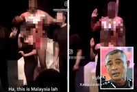Tular rakaman klip pementasan teater yang dimuat naik pengguna Instagram, didakwa mengandungi unsur penghinaan terhadap institusi raja, Malaysia serta Rukun Negara. Gambar kecil: Fadil 