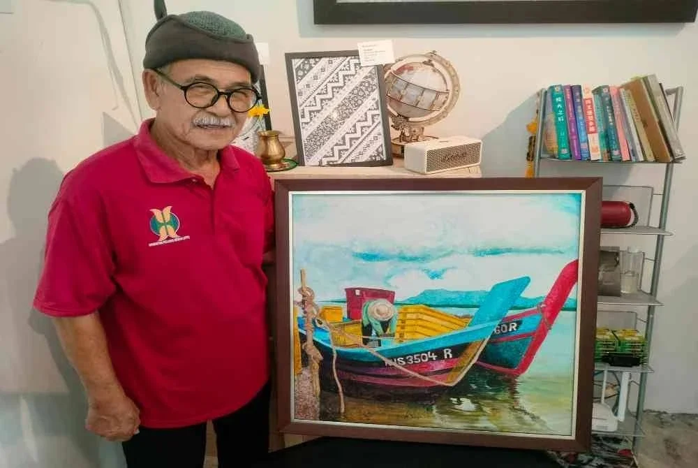 Walaupun berusia emas, Judin bersemangat berkongsi kepakaran kepada generasi muda.