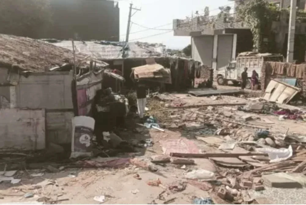 Ratusan keluarga Rohingya di Jammu berdepan kehilangan tempat tinggal selepas diarah mengosongkan kediaman. Foto: Maktoob