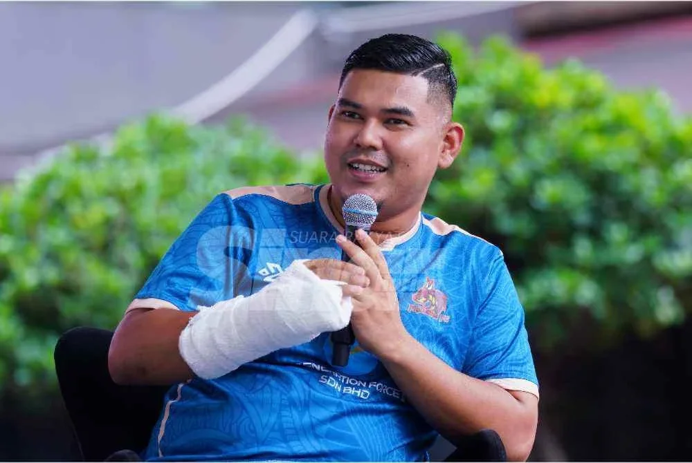 Azrul Azuan menceritakan kejadian malang menimpa dirinya sebelum menerima FHUS di bawah Skim LINDUNG 24 Jam PERKESO. - FOTO: Mohd Halim Abdul Wahid 