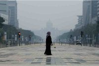 Bacaan Indeks Pencemar Udara (IPU) di Putrajaya telah mencatatkan tahap tidak sihat iaitu 174 pada jam 12 tengah hari Ahad. Foto Bernama 