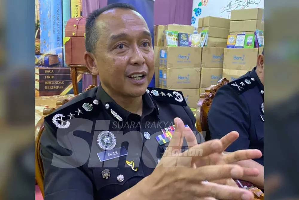 Mohamad Rosidek ditemui media selepas Majlis Perasmian Penutupan Program Bookathon Jabatan Penjara Malaysia Tahun 2026 dengan kerjasama Boustead Holdings Berhad, Royale Chulan Damansara dan SMO Bookstores di Blok Wanita, Penjara Pengkalan Chepa, Kota Bharu pada Isnin. Foto: SINAR HARIAN/HAZELEN LIANA KAMARUDIN