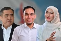 Young Syefura (kanan) dan Syahredzan (tengah) antara dua nama yang dilihat berpotensi dipertimbangkan sebagai pengganti Anthony.