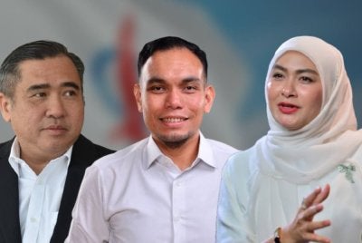 Young Syefura (kanan) dan Syahredzan (tengah) antara dua nama yang dilihat berpotensi dipertimbangkan sebagai pengganti Anthony.