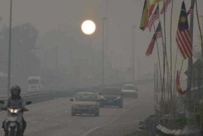 IPU tidak sihat turut direkodkan di Tangkak, Johor pada bacaan 107 manakala Kota Kinabalu, Sabah merekodkan bacaan 104. Foto hiasan 