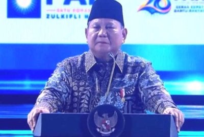Prabowo. Foto Agensi