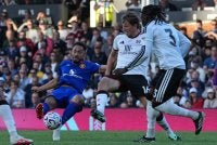 Manchester United bergelut selepas hanya meraih satu kemenangan dalam lima perlawanan awal EPL. Foto: AFP