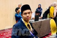 Muhammad Syakir akan menyertai 'Global IT Challenge for Youth with Disabilities' pada 19 hingga 22 Oktober ini. Foto: ADILA SHARINNI WAHID