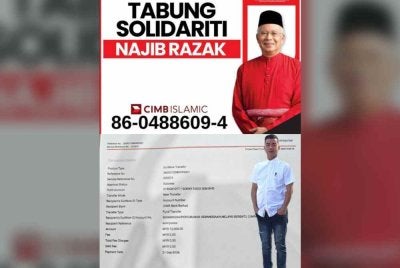Sunny Seow melalui perkongsian Facebook