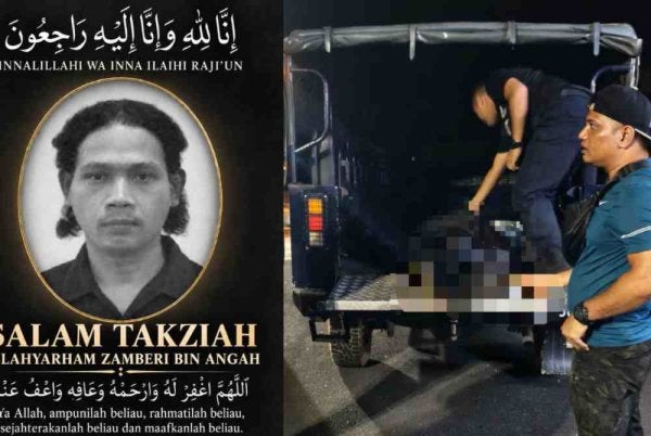 Perhilitan memasang perangkap dan meningkatkan pemantauan di kawasan kejadian selepas seorang lelaki dipercayai diserang harimau belang di Kampung Takung, Pos Perwor di sini.