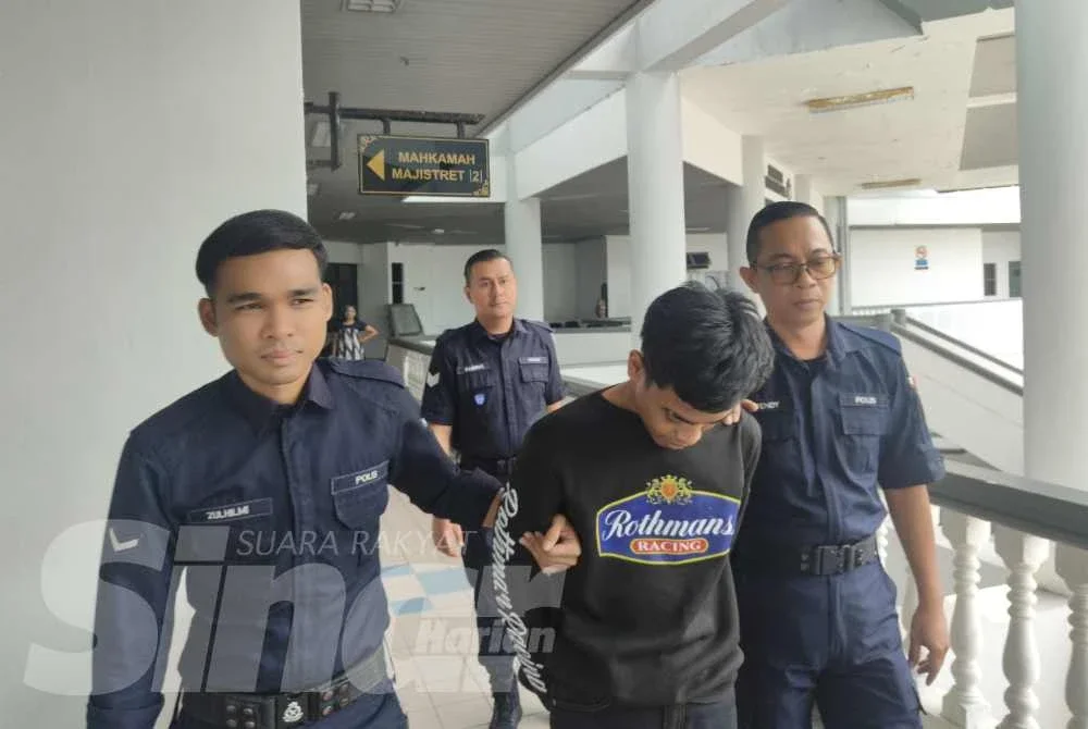 Tertuduh mengaku bersalah terhadap dua pertuduhan dikenakan ke atasnya.
