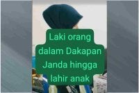 Hubungan sulit seorang suami orang dengan janda akhirnya terbongkar selepas pasangan itu dicekup berkhalwat di sebuah rumah sewa.
