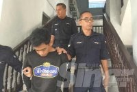 Seorang tukang mesin rumput dipenjara 11 bulan selepas mengaku bersalah mencabul jiran yang sedang tidur dan penyalahgunaan dadah.