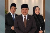 (Dari kiri), Asmawi, Emirul dan Deidra