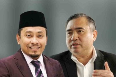 Ahmad Fadhli dan Anthony Loke
