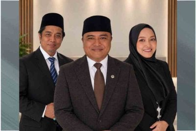 (Dari kiri), Asmawi, Emirul dan Deidra