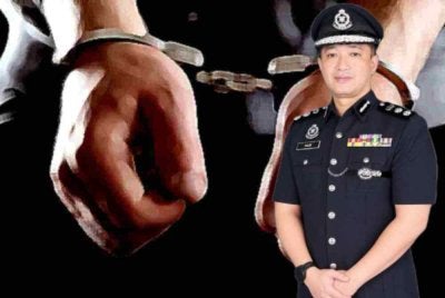 Tiga warga asing penuntut sebuah institusi pengajian tinggi (IPT) ditahan bagi membantu siasatan berhubung kematian seorang lelaki tempatan danKetua Polis Daerah Ipoh, Asisten Komisioner Muhammad Najib Hamzah (kanan)