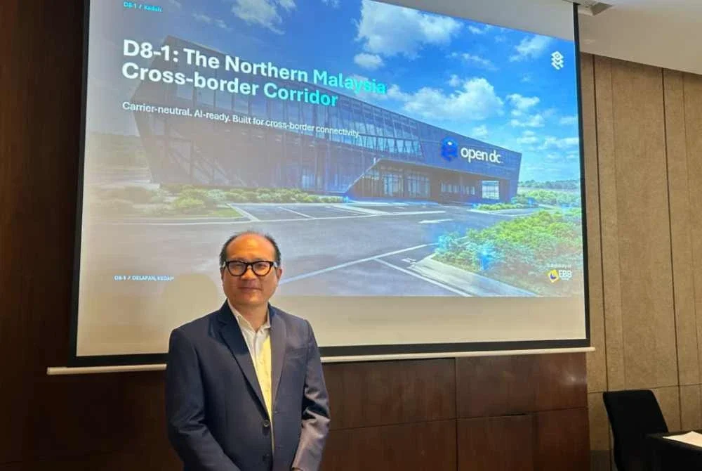 Pengarah Urusan Open DC, Wong Weng Yew, memberi gambaran keseluruhan ketersambungan digital di utara semenanjung dan serantau, yang menawarkan kepentingan mengenai potensi rantau ini dalam menjadi pintu gerbang digital Malaysia,seterusnya ke ASEAN